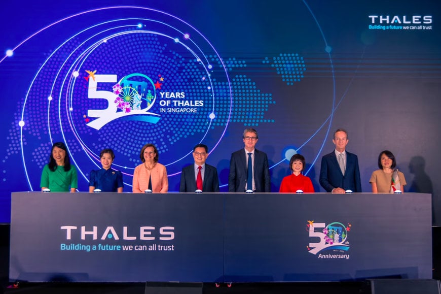 THALES CELEBRATES 50TH ANNIVERSARY IN SINGAPORE WITH INVESTMENTS INTO AIR TRAFFIC MANAGEMENT AND DRONES